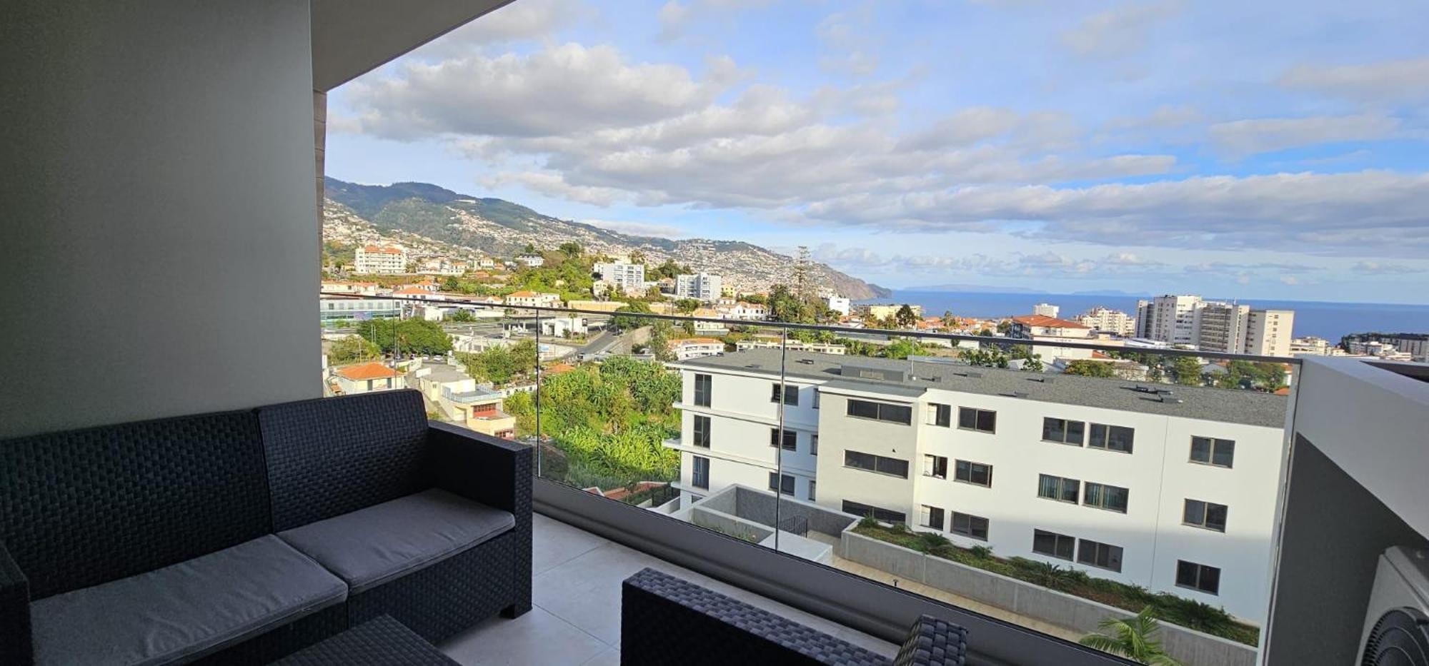 Апартаменты Vista Mar - Ac, Parking And Pool Фуншал Экстерьер фото